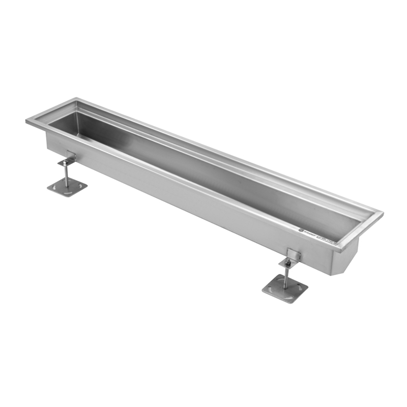 Ga sisan oṣuwọn ise alagbara V-isalẹ trench sisan Ga sisan oṣuwọn ise alagbara V-isalẹ trench sisan